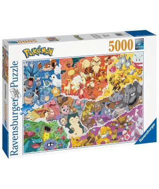 Puzzle 5000 pieces - Pokémon Allstars - Ravensburger