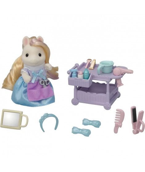 SYLVANIAN FAMILIES - La maman poney et son kit de coiffure