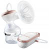 TOMMEE TIPPEE, Tire-lait électrique made for me, rechargeable par USB, silencieux et transportable, biberon inclus