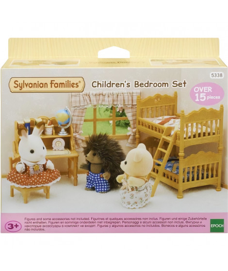 Figurines miniatures - SYLVANIAN FAMILIES - 5338 - La chambre des enfants - Meubles et accessoires pour enfants