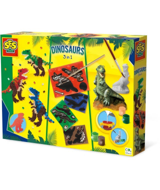 SES CREATIVE - Dinosaures 3 en 1