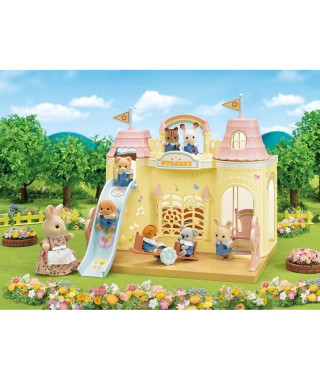 SYLVANIAN FAMILIES - 5316 - La creche des bébés - Château avec accessoires de jeu - Bleu