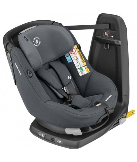 MAXI COSI Siege auto AxissFix, Group 0+/1, Isofix, Pivotant, i-Size, de 4 mois a 4 ans (9-18kg), 61-105 cm, Authentic Graphite