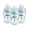 Tommee Tippee Biberons Anti-Colique, Systeme Ventilation Anti-Colique, 260 ml, Lot de 3