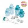 Tommee Tippee Biberon Kit Naissance Nouveau-Né Closer to Nature, Tétine Imitant le Sein Maternel,  Valve Anti-Colique, Bleu