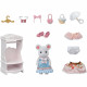 Figurines miniatures - SYLVANIAN FAMILIES - 5540 - La valisette de mode et grande soeur souris marshmallow