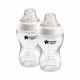 Tommee Tippee Closer To Nature Biberon, Tétine Imitant le Sein Maternel, Lot de 2, 340ml