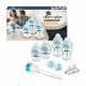 Tommee Tippee Starter Kit Anti-Colique Avancé, Biberons Naissance, Bleu, 150ml et 260ml