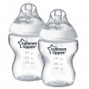 TOMMEE TIPPEE Biberons 0m+ 260ml X2