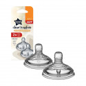 TOMMEE TIPPEE Tétines, préparation épaisse, 6 mois+, lot de 2