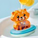 LEGO 10964 DUPLO Jouet de Bain : Le Panda Rouge Flottant, Set Baignoire pour Bébés et Enfants de 1.5+ ans
