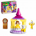 LEGO 10960 DUPLO Disney La Salle de Bal de Belle, Set Château Princesse de la Belle et la Bete, Jouet pour les Enfants des 2 Ans
