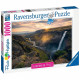 Puzzle 1000 pieces - Ravensburger - La cascade Háifoss, Islande - Paysage et nature - Garantie 2 ans