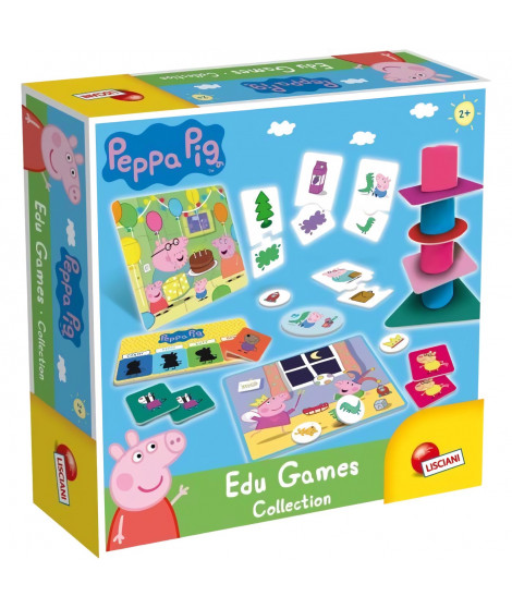 Collection de jeux éducatifs - Peppa Pig - Edu games collection - LISCIANI