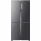 HAIER HTF-458DG6 - Réfrigérateur multi-portes - 456L (316+140) - Froid ventilé - L83.3 x H180.4 - Inox