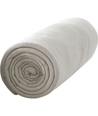 TODAY Drap housse 100% coton - 160 x 200 cm - Mastic TODAY