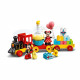 LEGO 10941 DUPLO Disney Le Train d'Anniversaire de Mickey et Minnie Jouet pour Enfant de 2 ans et plus avec Train et Figurines