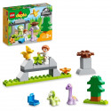 LEGO 10938 DUPLO La Nurserie des Dinosaures Jouet avec Figurines des 2 ans, Tricératops, Ptéranodon et Brachiosaure, Idée Cadeau