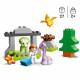 LEGO 10938 DUPLO La Nurserie des Dinosaures Jouet avec Figurines des 2 ans, Tricératops, Ptéranodon et Brachiosaure, Idée Cadeau