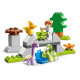 LEGO 10938 DUPLO La Nurserie des Dinosaures Jouet avec Figurines des 2 ans, Tricératops, Ptéranodon et Brachiosaure, Idée Cadeau