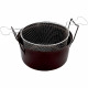 Friteuse du nord BAUMALU - Diametre 28 cm - Noir