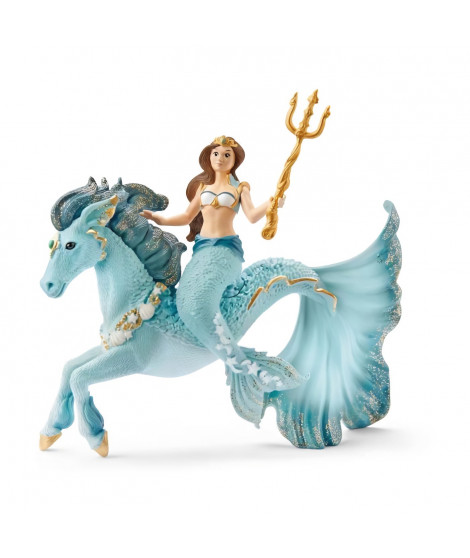 Schleich - Sirene Eyela sur cheval de mer - 70594