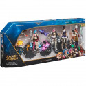 Coffret 5 figurines League of Legends 10 cm - Heimerdinger, Vi, Ekko, Jinx et Caitlyn