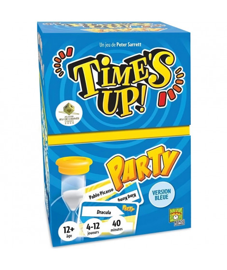 Asmodée - Repos Production - Time's Up! : Party - Version Bleue - Jeu de société - a partir de 12 ans - 4 a 12 joueurs - 40 m…