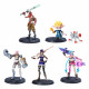 Coffret 5 figurines League of Legends 10 cm - Heimerdinger, Vi, Ekko, Jinx et Caitlyn