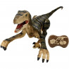 Dinosaure de simulation télécommandé - LEXIBOOK - Velociraptor 45 cm - Mouvements articulés - Effets lumineux - Sons de rugis…