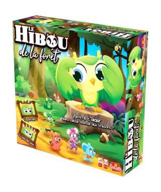 Le Hibou de la Foret - Jeu de carte - GOLIATH - 4 ans et plus