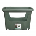 ELHO - Pot de fleurs -  Green Basics Stack & Grow Large - Leaf Green - Extérieur - L 35.1 x W 50.9 x H 35.7 cm