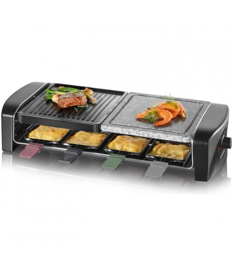 SEVERIN RG9645 Appareil a raclette 8 personnes - Noir