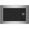 Four micro-ondes encastrable CONTINENTAL EDISON MO20IXES Noir et Inox L59,5 x 38,8 x P34,5 cm 20L