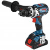 Perceuse-visseuse Bosch Professional GSR 18V-110 C + 2 batteries ProCore 4,0Ah + chargeur GAL 1840 + L-BOXX - 06019G010B