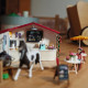 Coffret SCHLEICH - Café des cavaliers - Horse Club - Multicolore - Enfant