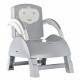 THERMOBABY REHAUSSEUR de Chaise 2 en 1 Gris Charme