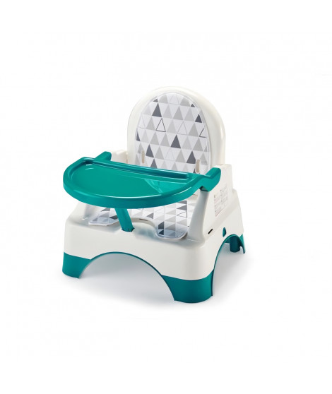 THERMOBABY Edgar rehausseur et marche pied - Vert emeraude