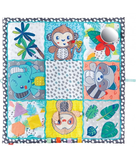 INFANTINO Tapis géant découverte des sens - 120 x 120 cm