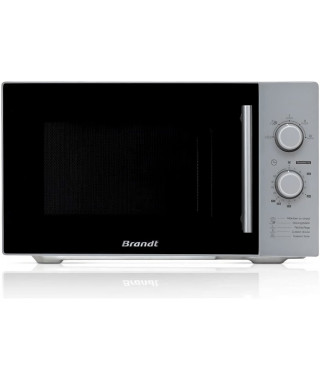 Micro-ondes monofonction pose libre BRANDT SM 2602S silver - 26 L - 900 W