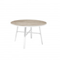 Table de jardin ronde  - Diametre 120  cm - Aluminium