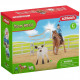 Coffret SCHLEICH - Equipe de Cowboy et leurs lassos - 42577 - Gamme Farm World