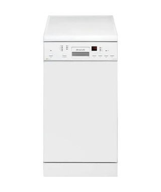 Lave-vaisselle pose libre BRANDT DFS1010W - 10 couverts - L45cm - 47 dB - Blanc