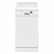 Lave-vaisselle pose libre BRANDT DFS1010W - 10 couverts - L45cm - 47 dB - Blanc