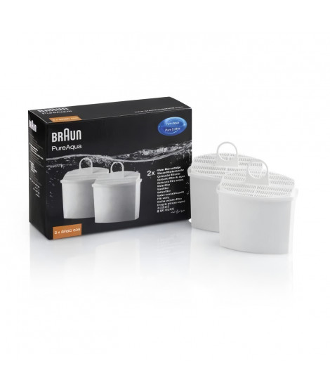 BRAUN BRSC006 Cartouche * 2  filtrantes pour cafetiere