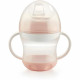 THERMOBABY Tasse anti-fuites + couv - Rose poudré