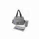 BABY ON BOARD Sac a langer SIMPLY Lets'Go - gris