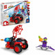 LEGO 10781 Marvel Spidey et Ses Amis Extraordinaires Miles Morales : Le Techno-Trike de Spider-Man, Jouet Enfants +4 Ans