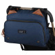 Baby on board-sac a langer -sac titou bleu denim - 2 compartiments 8 poches - sac repas - tapis a langer sac linge sale attac…