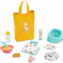 Coffret Accessoires Nurserie pour poupon 30 cm Corolle - Jaune et bleu - Des 18 mois